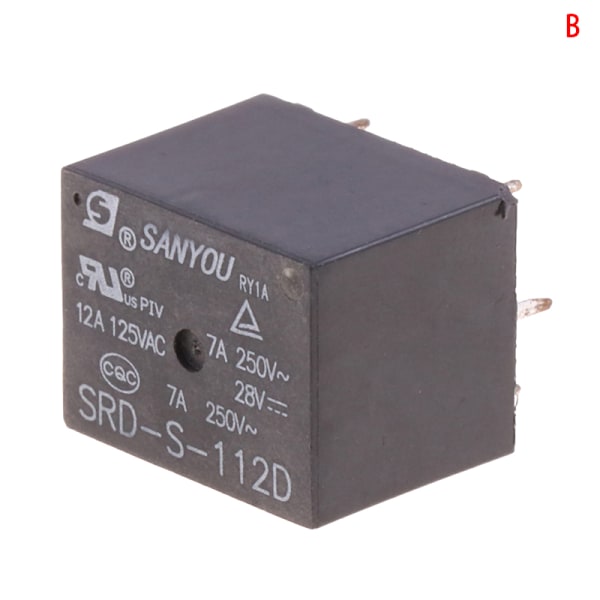 1st SANYOU 12V DC 7A PCB SRD S 105 112 124DM Power Relay 5 Pin SRD S