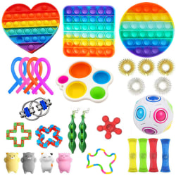 fidget toys set med pop it