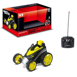 RC Mini 360 Stunt Racer, Gul/Svart