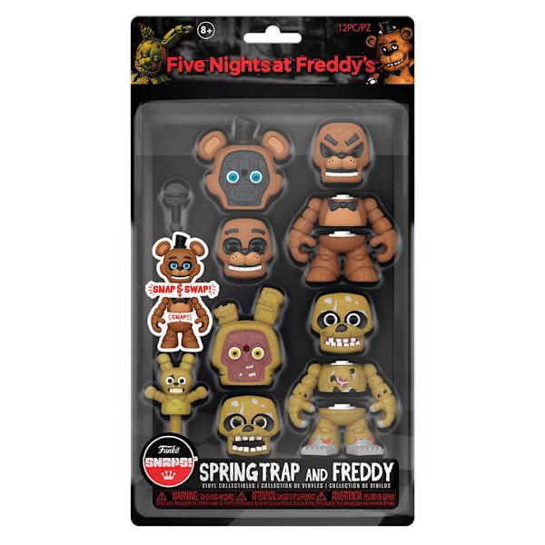 Funko Night Atddy´s Snap Figurer Snap Springtrap Five