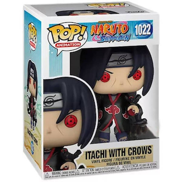 Funko Figur Pop Naruto Shippuden Itachi With Crows Exclusive Flerfärgad