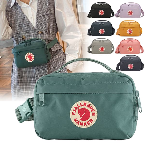 Kvinner Menn Liten Canvas Midjeveske Fanny Pack Belteveske