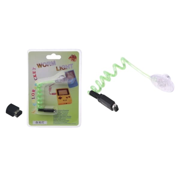 Kompatibel med Gameboy Color GBC GBP Konsoll, Worm Screen Light LED-belysning Nattlampe for Gameboy Advance for GBA GBC.pa