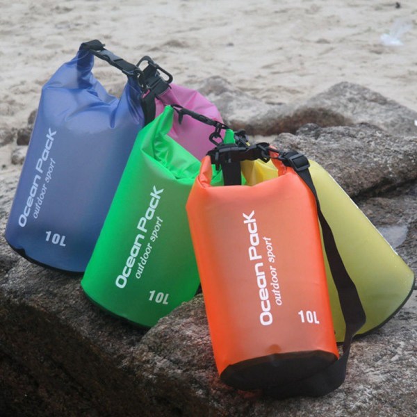 2-20l Waterproof Dry Bag Outdoor Sport（blue 10l）
