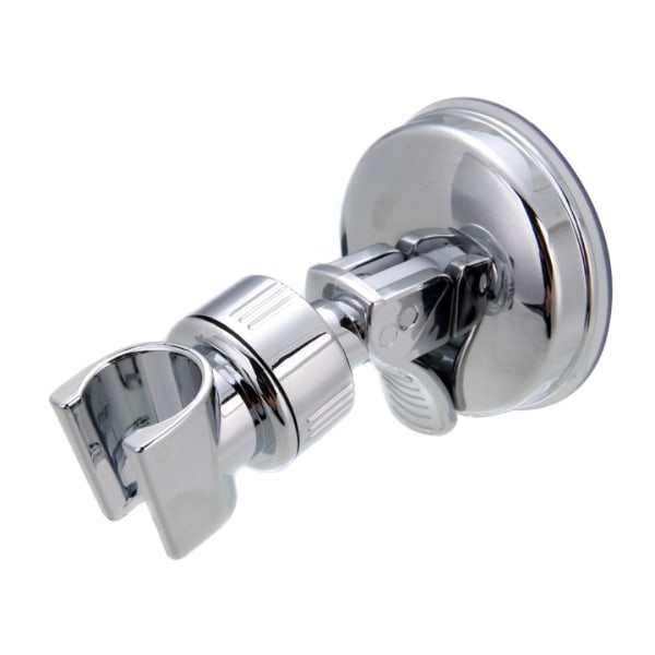 Shower Head Handset Holder Chrome Bathroom Wall Mount Adjust