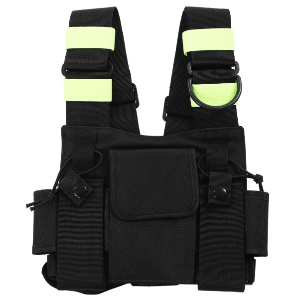 Universal Walkie-talkie Vest Chest Bag Nylon Hands-free