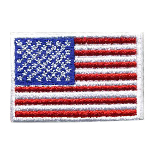 Kop Usa Flagga Brodyr Tyg L 4 5 Cm H 3 Cm Multifarg Fyndiq