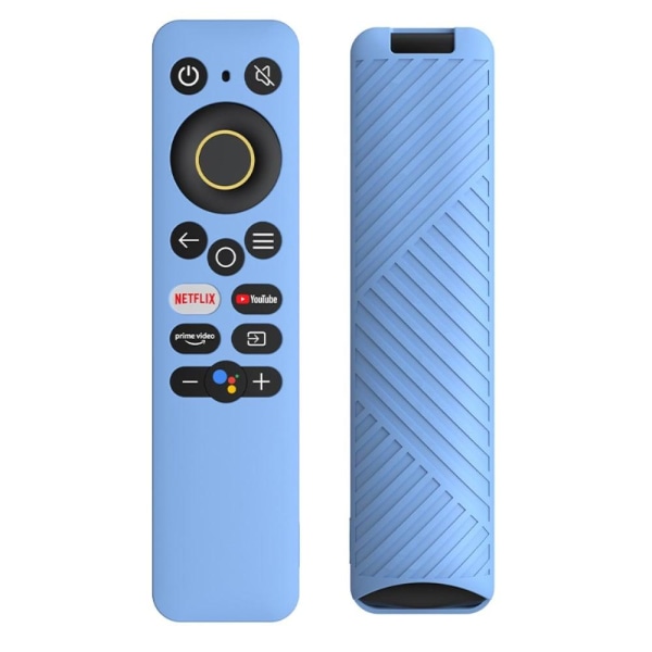 Generic Realme Smart Tv Remote Controller Silicone Cover - Sky Blue