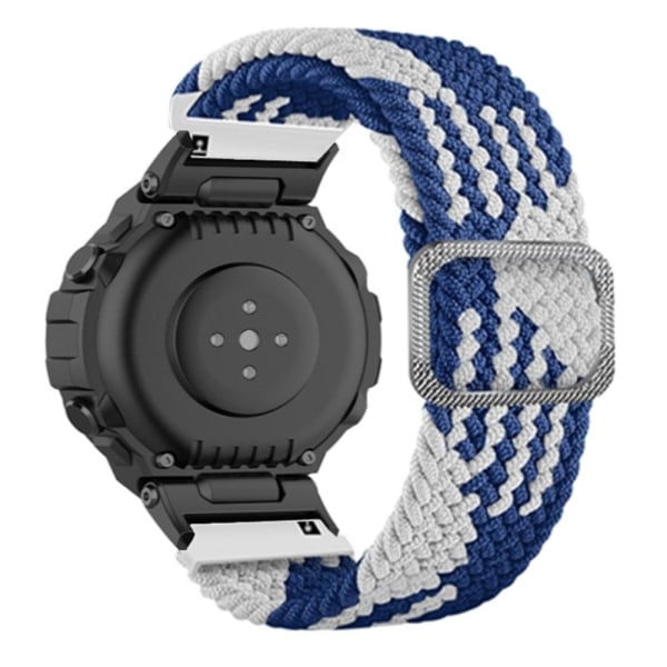 Generic Amazfit T-rex Pro / Ares Flexible Nylon Watch Strap - Bl Blue