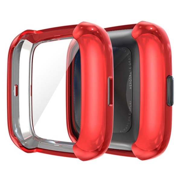 Generic Fitbit Versa 2 Galvanisering Etui - Rød Red