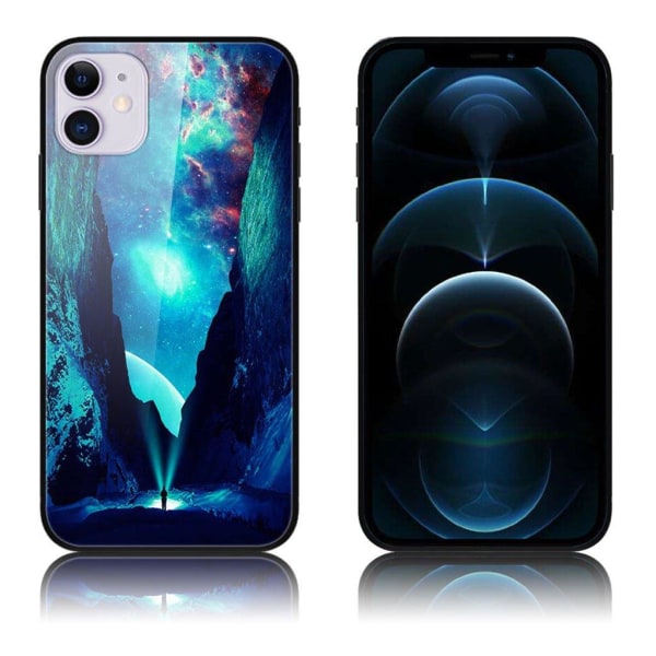 Generic Fantasy Iphone 12 / Pro Cover - Starry Sky Blue