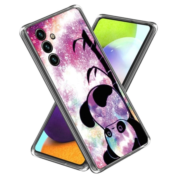 Generic Deco Samsung Galaxy A24 4g Etui - Sød Panda Pink