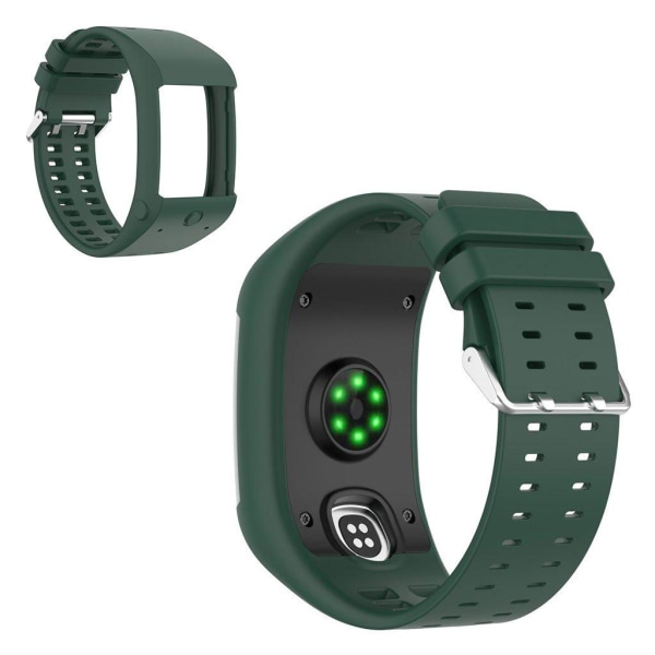 Generic Polar M600 Silicone Watch Band - Green