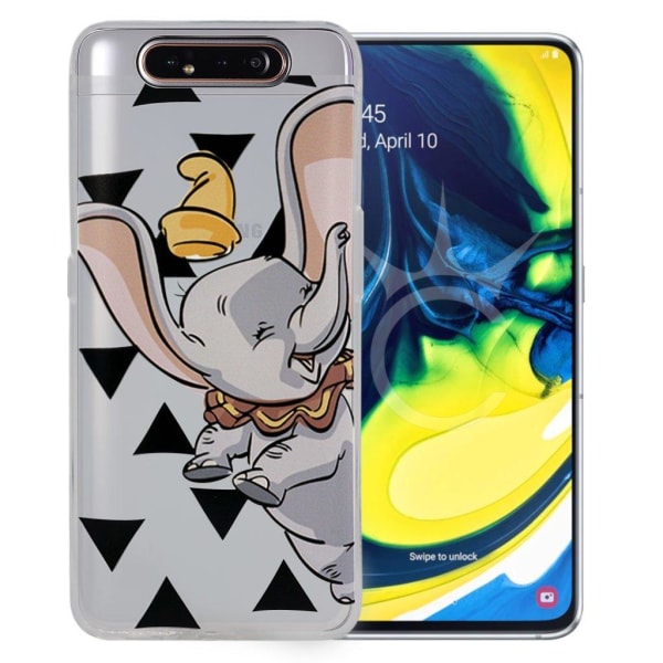 Generic Dumbo #01 Disney Cover For Samsung Galaxy A80 - Transparent