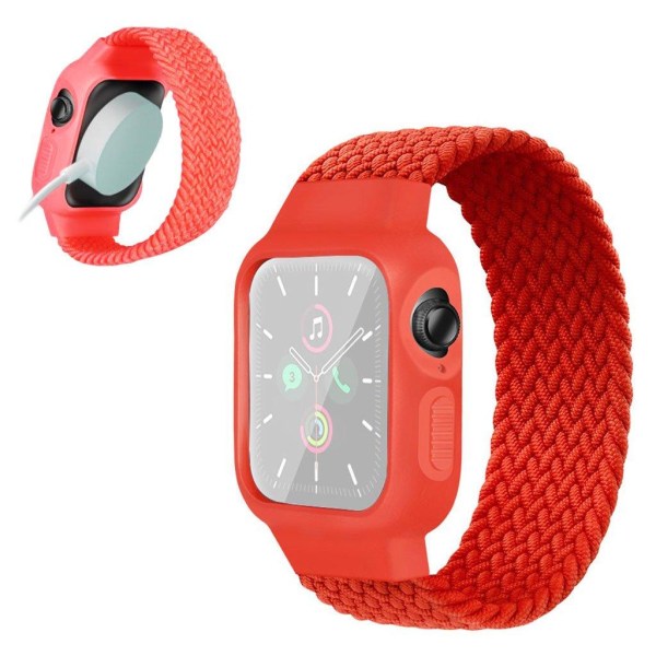 Generic Apple Watch Series 6 / 5 40mm Simple Nylon Band - Red S