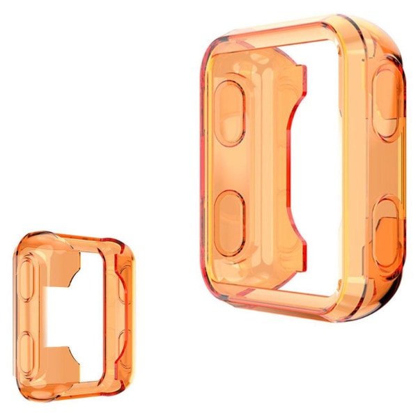 Generic Garmin Forerunner 35 / 30 Clear Tpu Cover - Transparent Orange