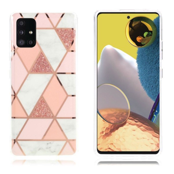 Generic Marble Samsung Galaxy A51 5g Case - Pink