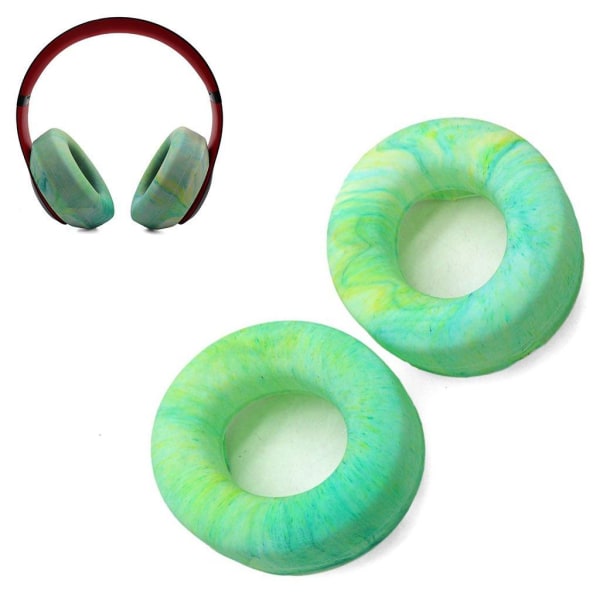 Generic 1 Pair Beats Studio 3.0 Stylish Silicone Ear Pad Cushion - Green