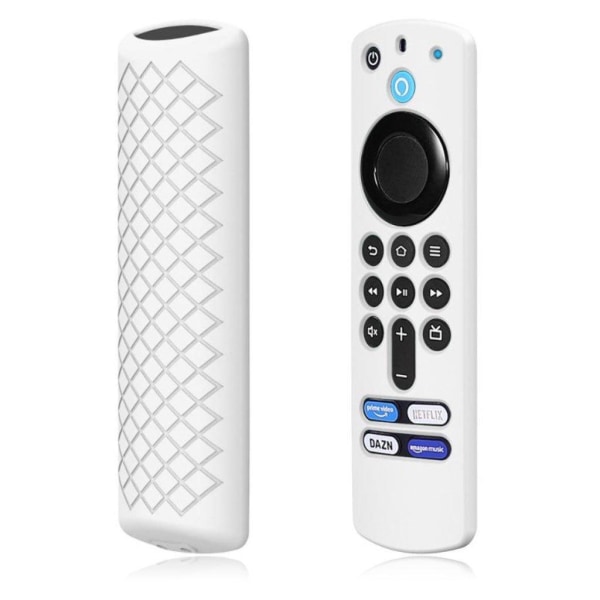 Generic Amazon Fire Tv Stick 4k (3rd) Gs133 Silicone Controller Cover - White