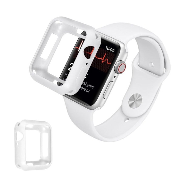 Generic Apple Watch Series 3/2/1 42mm Holdbart Bumper Frame - Hvid White