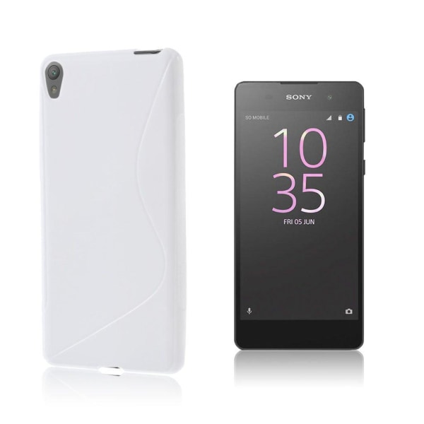 Generic Lagerlöf Fleksibelt Cover Til Sony Xperia E5 - Hvid White