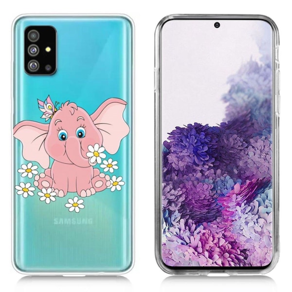 Generic Deco Samsung Galaxy S20 Cover - Elefant Pink