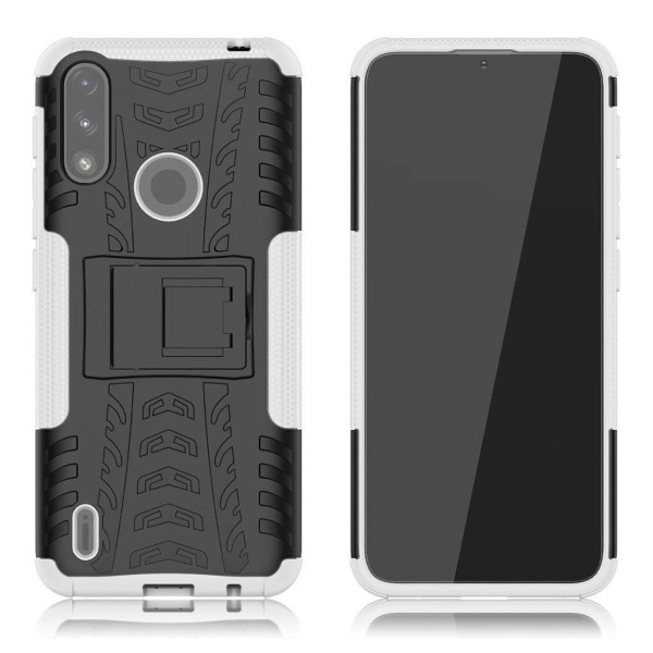 Generic Offroad Case - Motorola Moto E7 Power Hvid White