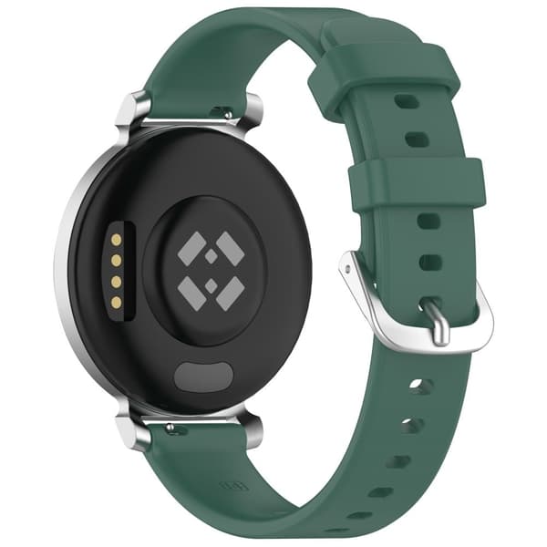 Garmin Lily 2 silikonikellon nauhat 14mm vedenpitävä pehmeä korvaava hihna - Tummanvihreä