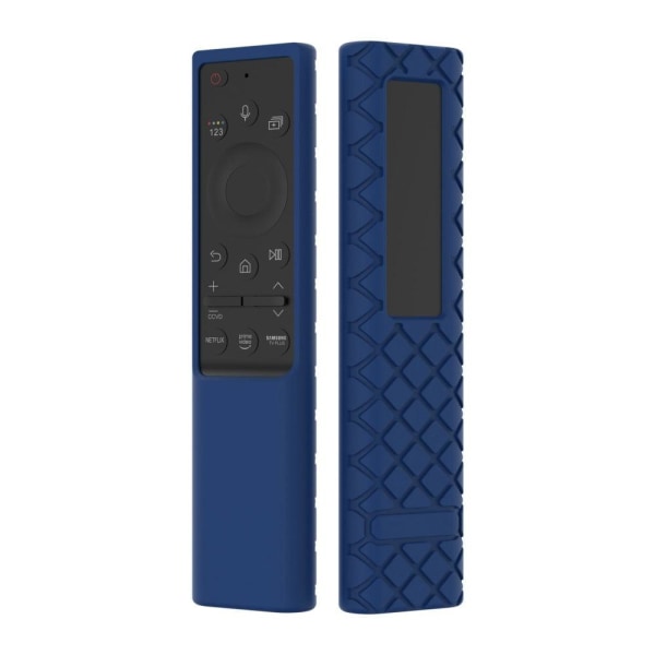 Generic Samsung Remote Bn59 Rhombus Style Silicone Cover - Blue