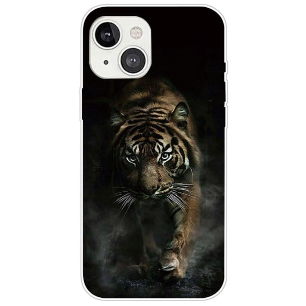 Generic Deco Iphone 14 Case - Tiger Black