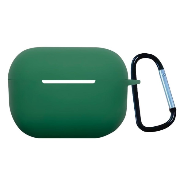 Generic 1.3mm Airpods Pro 2 Silicone Case With Buckle - Grass Green