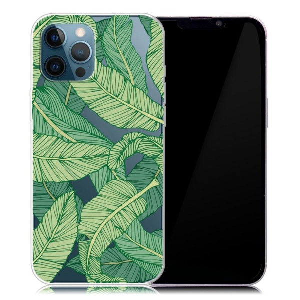 Generic Deco Iphone 13 Pro Case - Leaves Green
