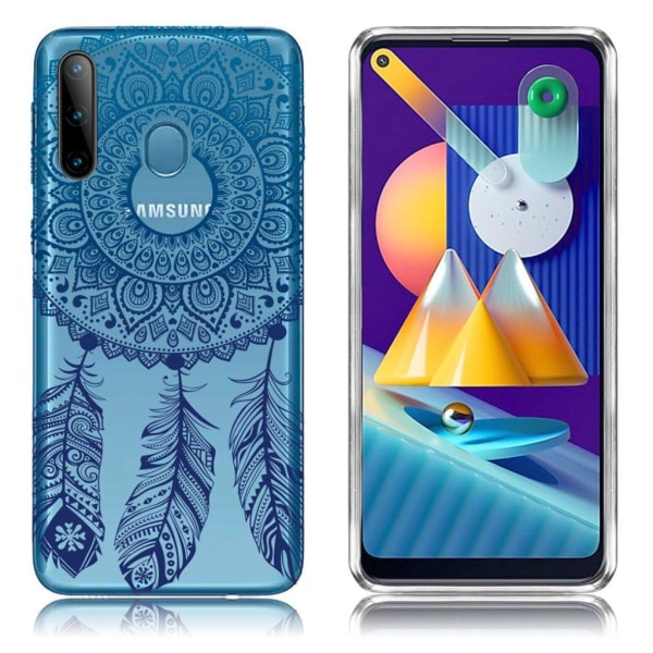 Generic Deco Samsung Galaxy A11 / M11 Cover - Drømmefanger Blue