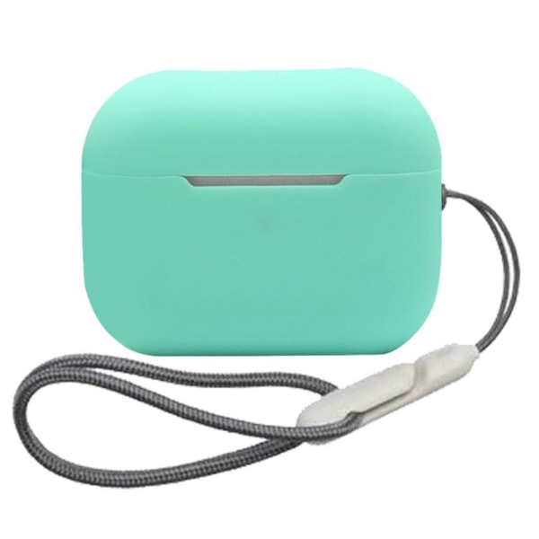 Generic Airpods Pro 2 Silicone Case With Lanyard - Mint Green