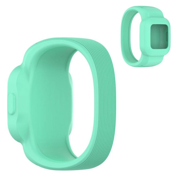 Generic Garmin Vivofit Jr 3 Silicone Watch Strap - Lake Blue / Size: S