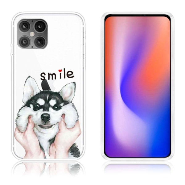 Generic Deco Iphone 12 Mini Etui - Hund White