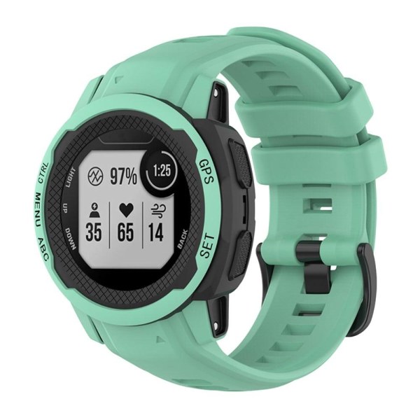 Generic Garmin Instinct 2s Silicone Watch Strap - Green