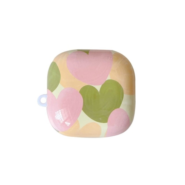 Generic Beats Fit Pro Cute Designs Case - Pink / Green Heart