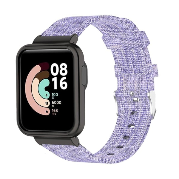 Generic Xiaomi Mi Watch Lite / Redmi Nylon Canvas Strap - Li Purple