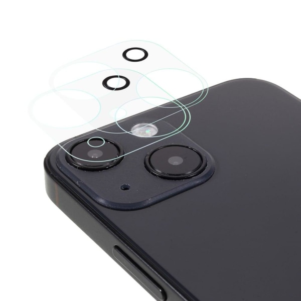 Generic 2pcs Iphone 13 Mini Tempered Glass Camera Lens Protector Transparent