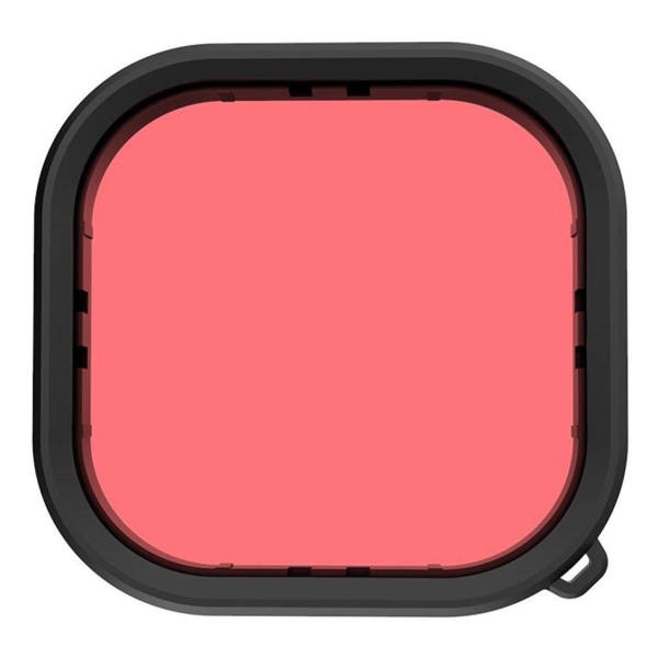 Generic Gopro Hero 9 Vandtæt Color Filter Action Camera Lens - Pink
