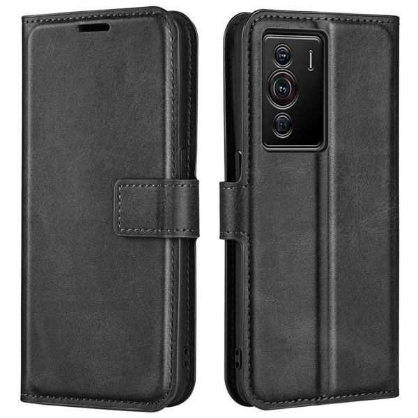 Generic Wallet-style Leather Case For Zte Nubia Z40 Pro - Black
