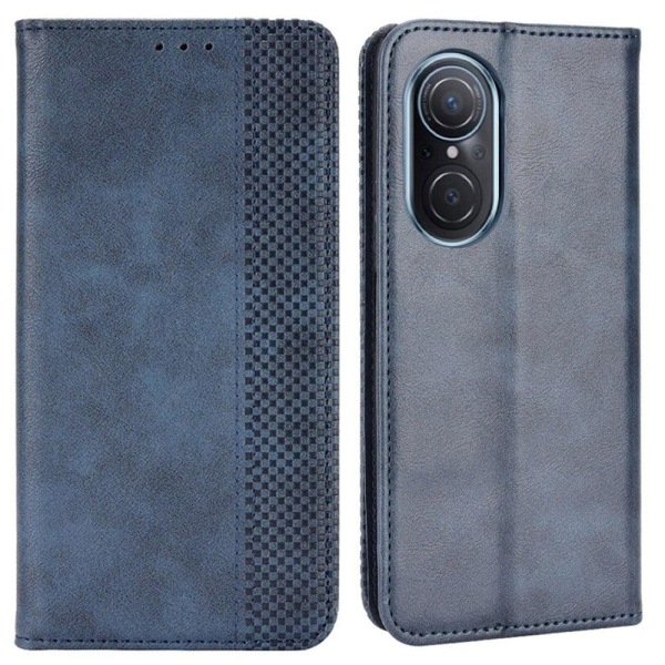 Generic Bofink Vintage Honor 50 Se / Huawei Nova 9 Leather Case - Blu Blue