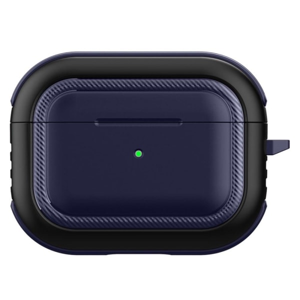 Generic Airpods Pro Charging Case With Buckle - Blue / Black