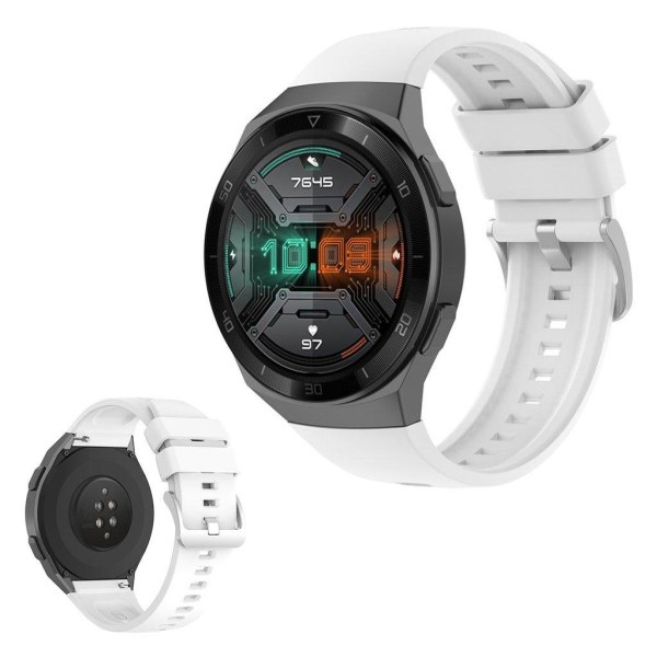 Generic Huawei Watch Gt 2e Silikone Rem - Hvid White