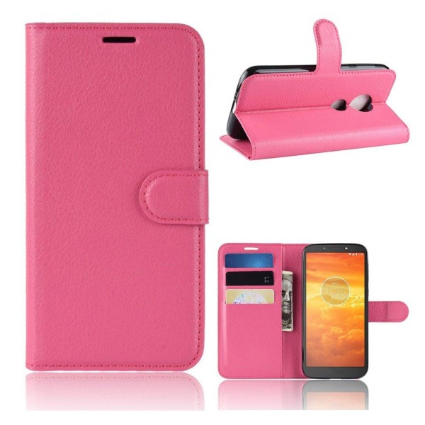 Generic Classic Motorola Moto E5 Play Go Etui – Rose Pink
