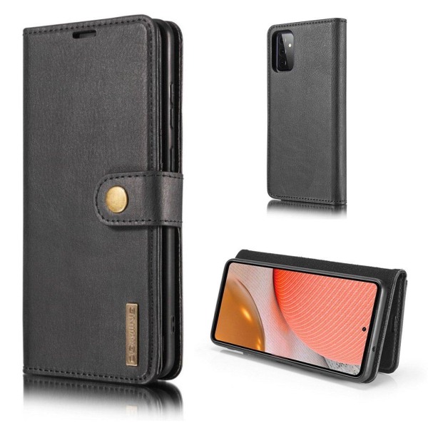 Generic Dg.ming Samsung Galaxy A72 5g 2-in-1 Wallet Case - Sort Black