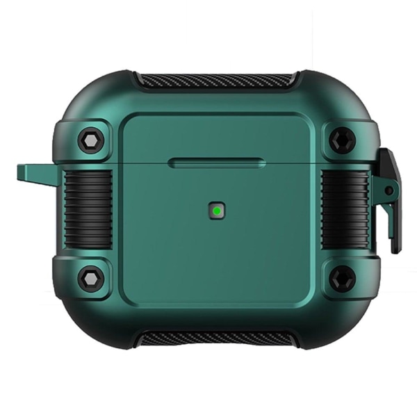 Generic Airpods Pro 2 Protective Case With Buckle - Green