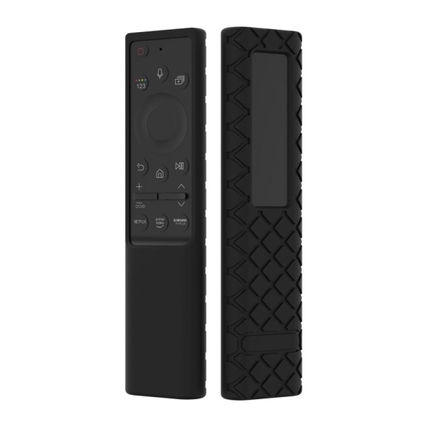 Generic Samsung Remote Bn59 Rhombus Style Silicone Cover - Black