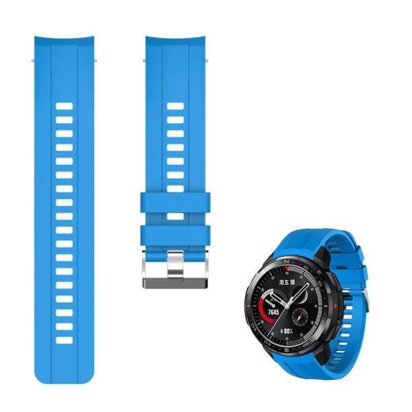 Generic Honor Watch Gs Pro Silicone Band - Sky Blue